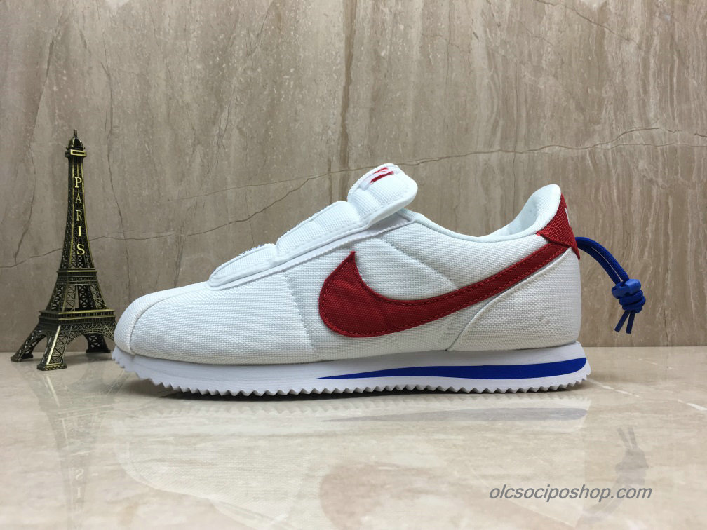 Kendrick Lamar X Nike Cortez Kenny IV Fehér/Piros/Kék Cipők (AV2950-001)